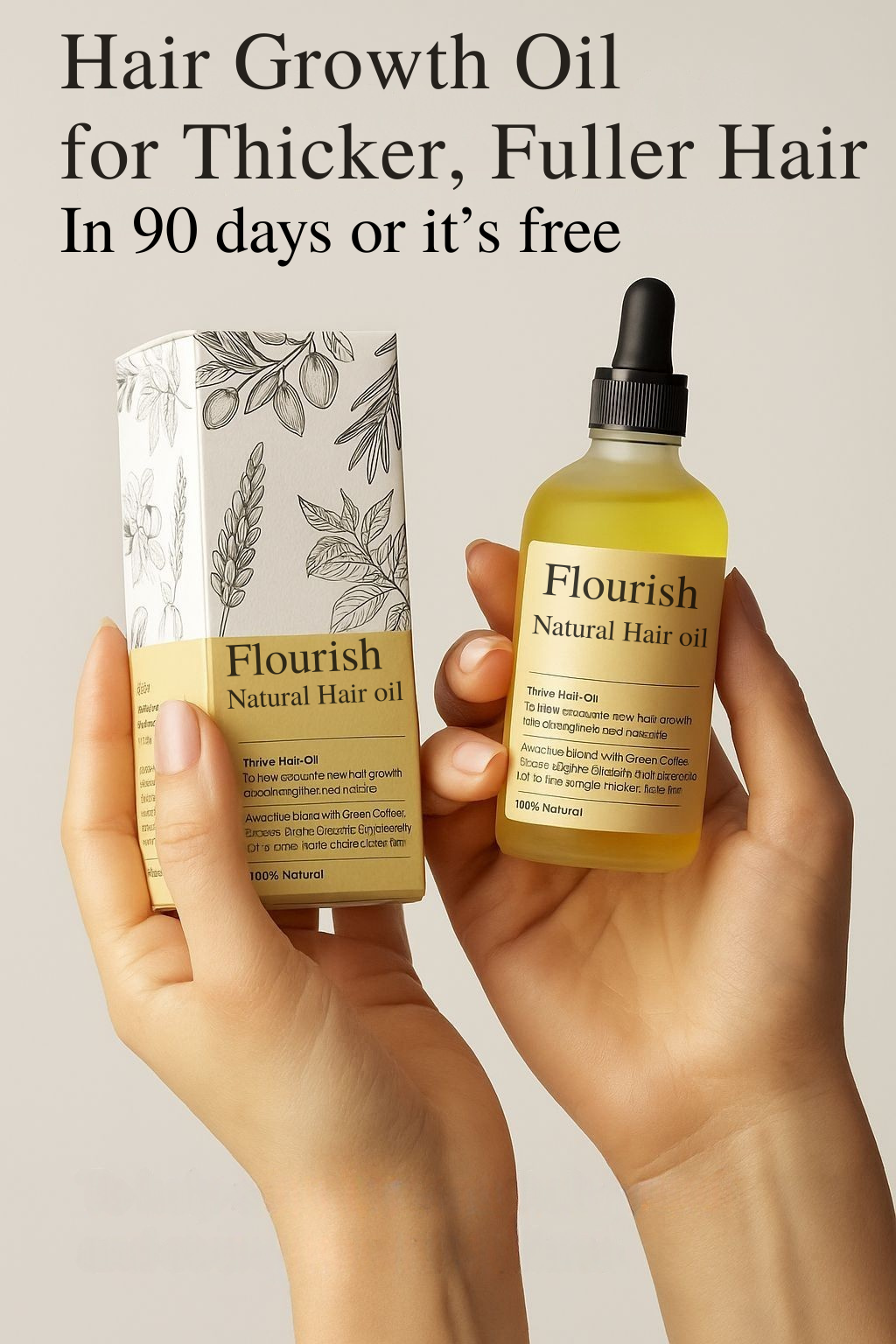 Flourish Natural Hair Oil