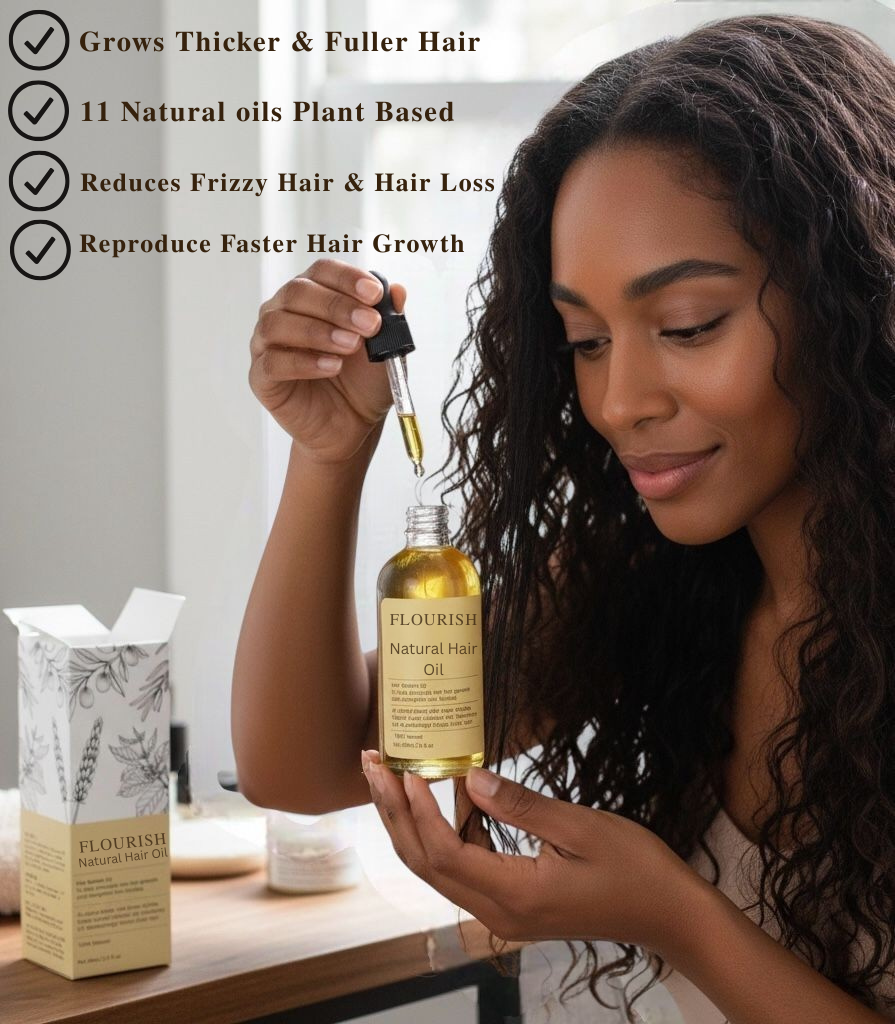 Flourish Natural Hair Oil